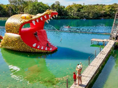 Balneário da Praia da Figueira — O grande Jacaré